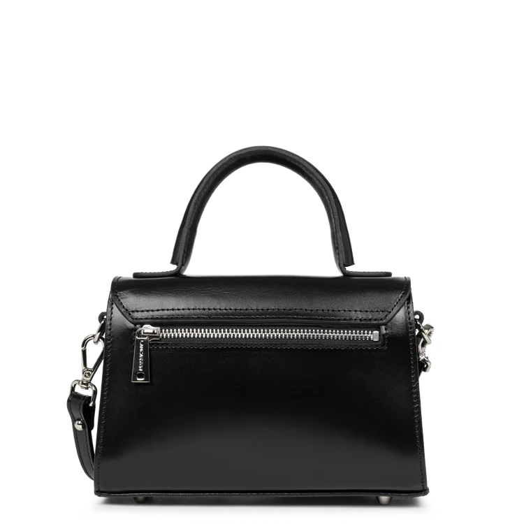 Sac à Main à Rabat Suave Even Noir S – Lancaster Paris