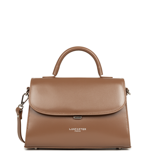 Sac Porte-Mains Suave Even Noisette M – Lancaster Paris