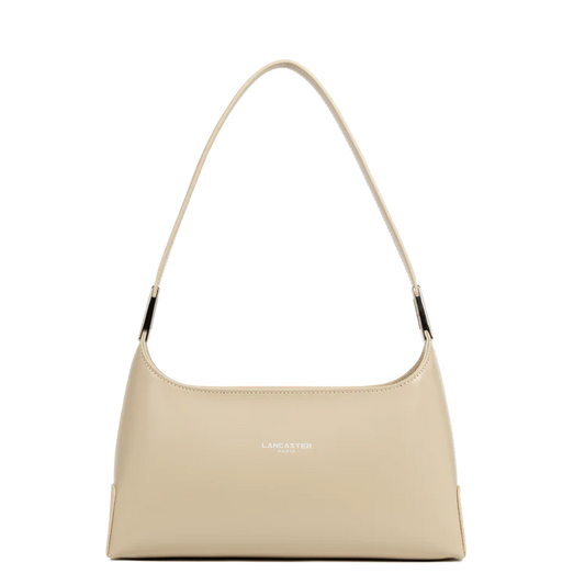 Sac Porte-Épaule Zippé Suave Ace Beige M – Lancaster Paris