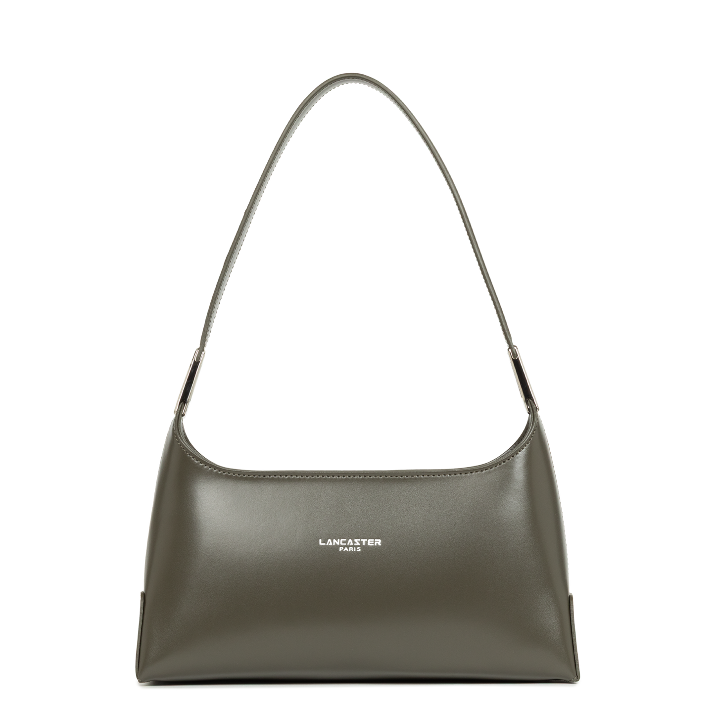Sac Porte-Épaule Zippé Suave Ace Kaki Foncé M – Lancaster Paris