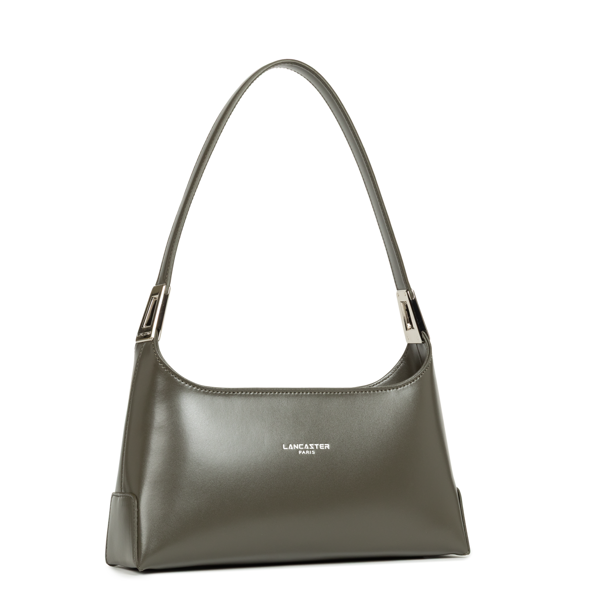 Sac Porte-Épaule Zippé Suave Ace Kaki Foncé M – Lancaster Paris