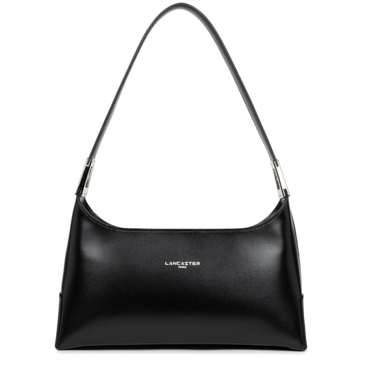 Sac Baguette Cuir Lisse Noir – Lancaster Paris