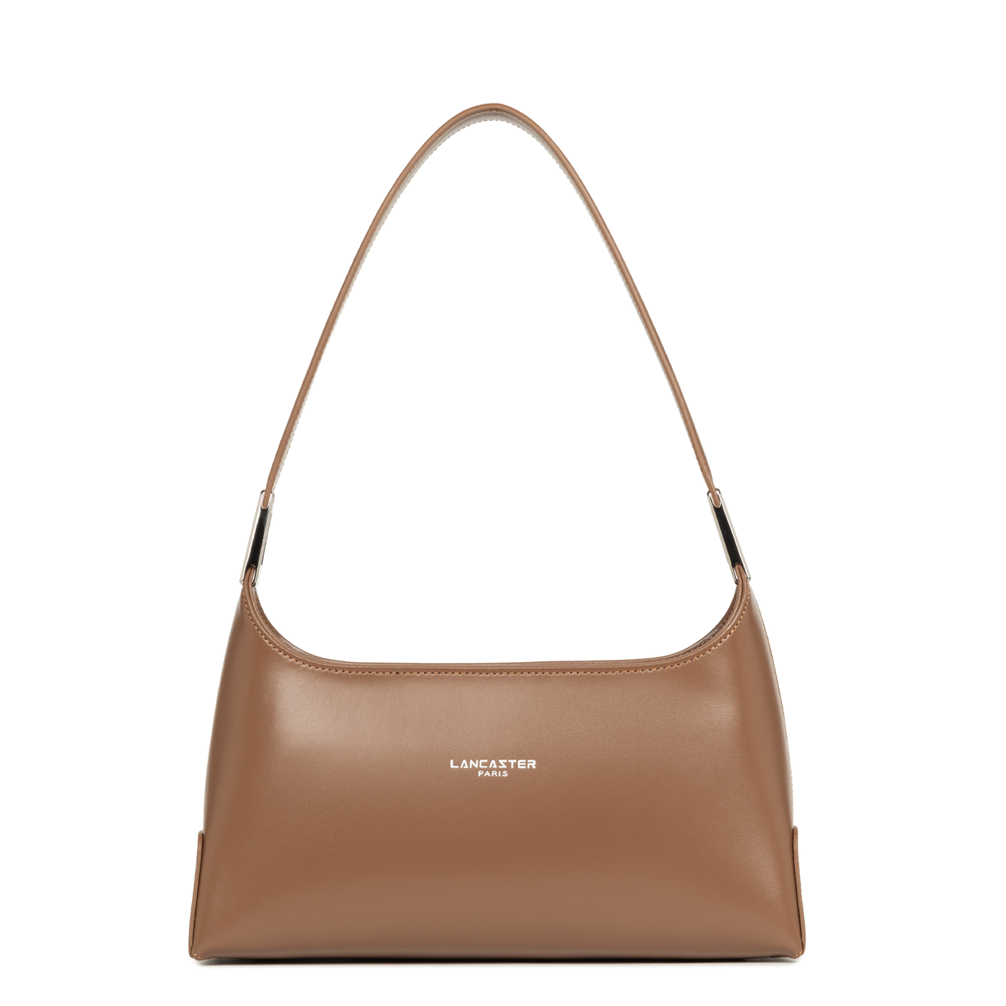Sac Porte-Épaule Zippé Suave Ace Noisette M – Lancaster Paris