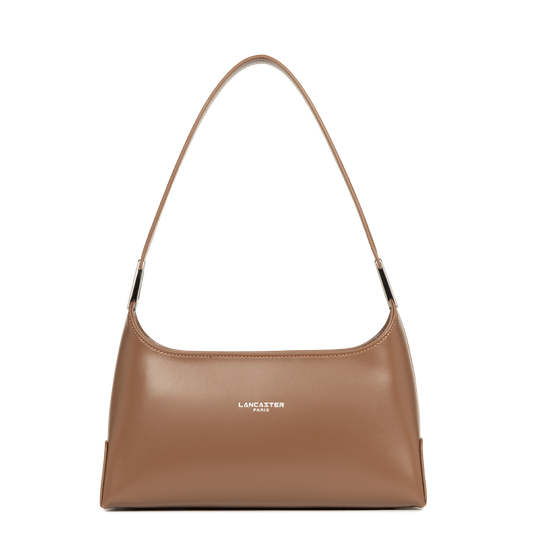 Sac Porte-Épaule Zippé Suave Ace Noisette M – Lancaster Paris