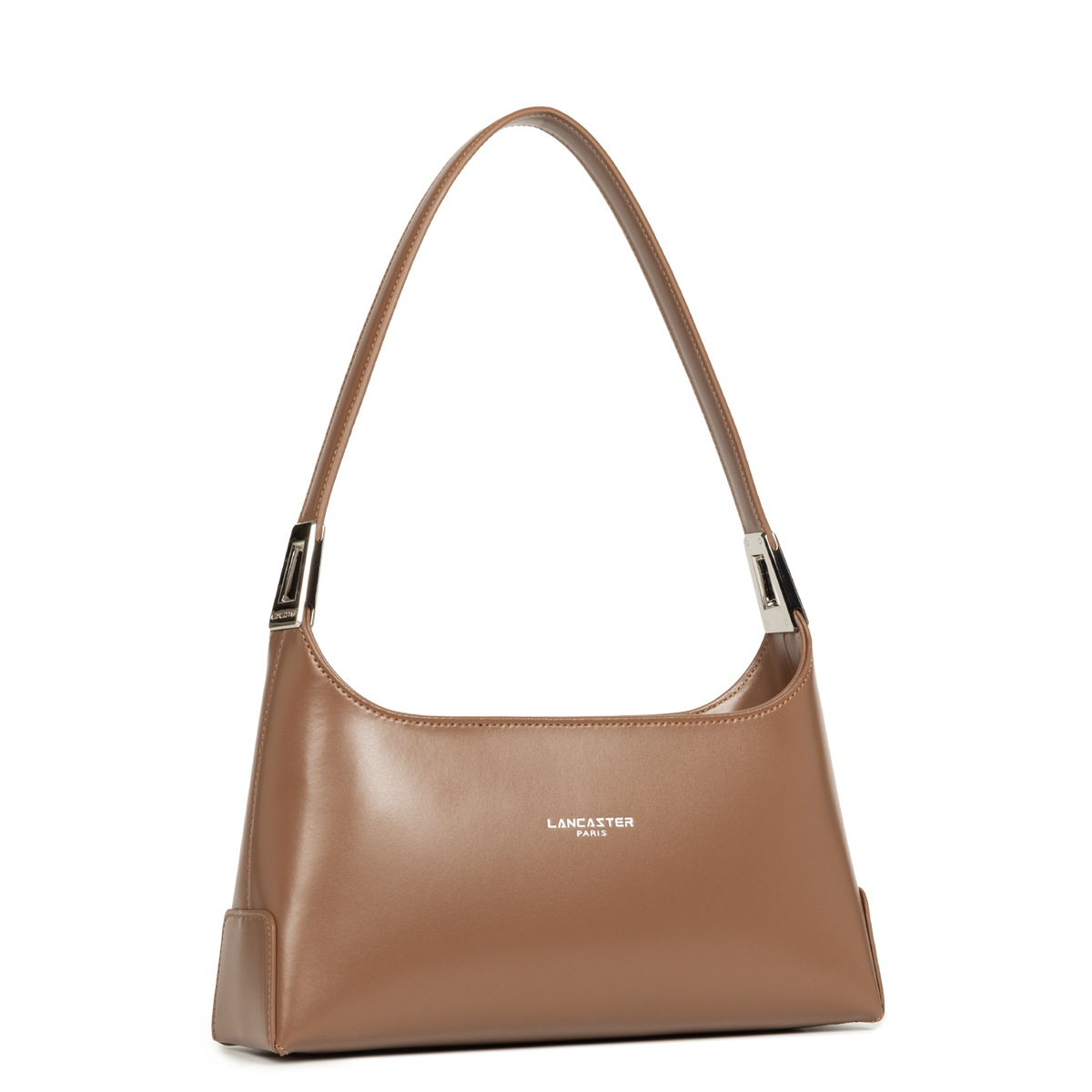 Sac Porte-Épaule Zippé Suave Ace Noisette M – Lancaster Paris