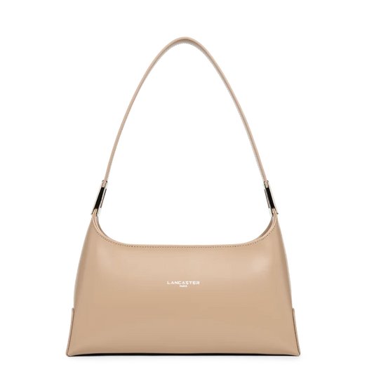 Sac Porte-Épaule Zippé Suave Ace Nude M – Lancaster Paris