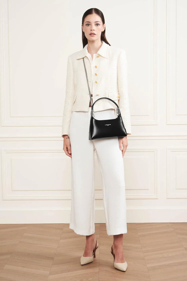 Sac Baguette Zippé Suave Ace Noir – Lancaster Paris