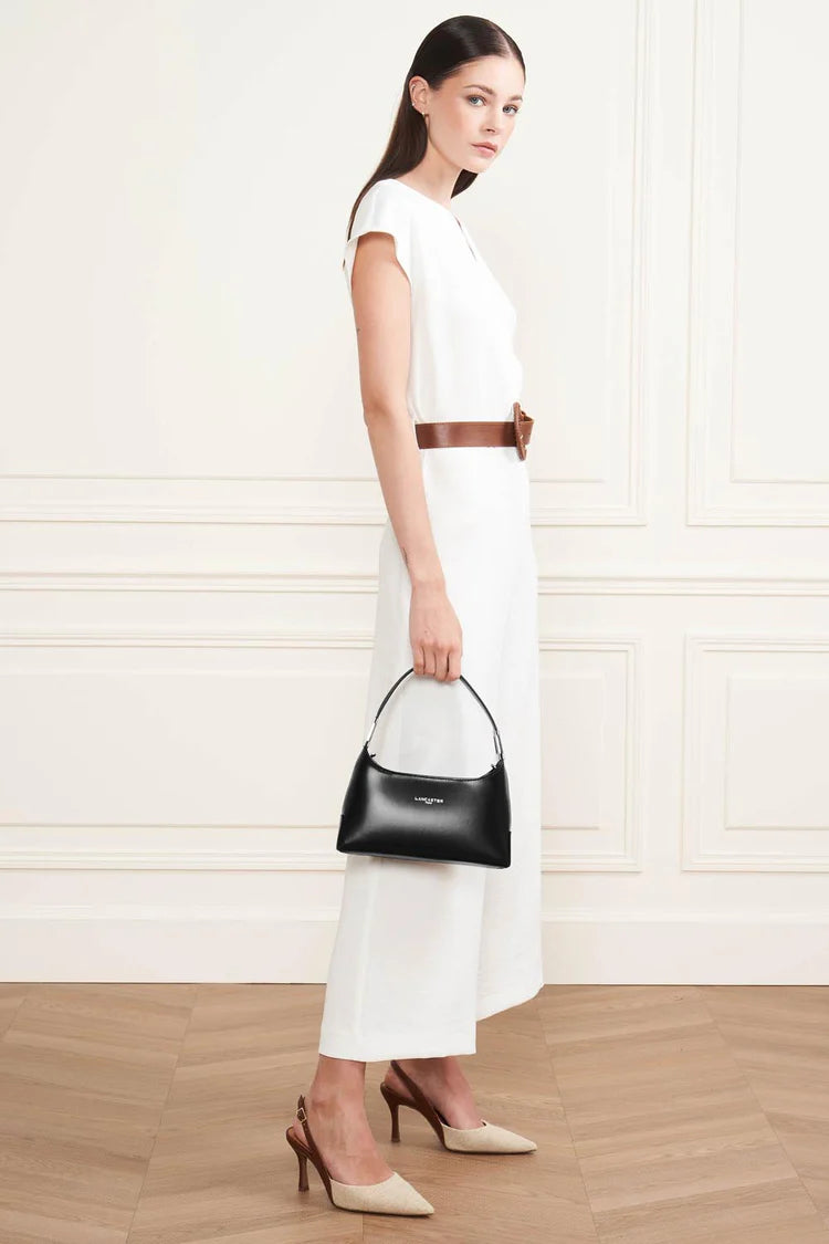 Sac Baguette Zippé Suave Ace Noir – Lancaster Paris