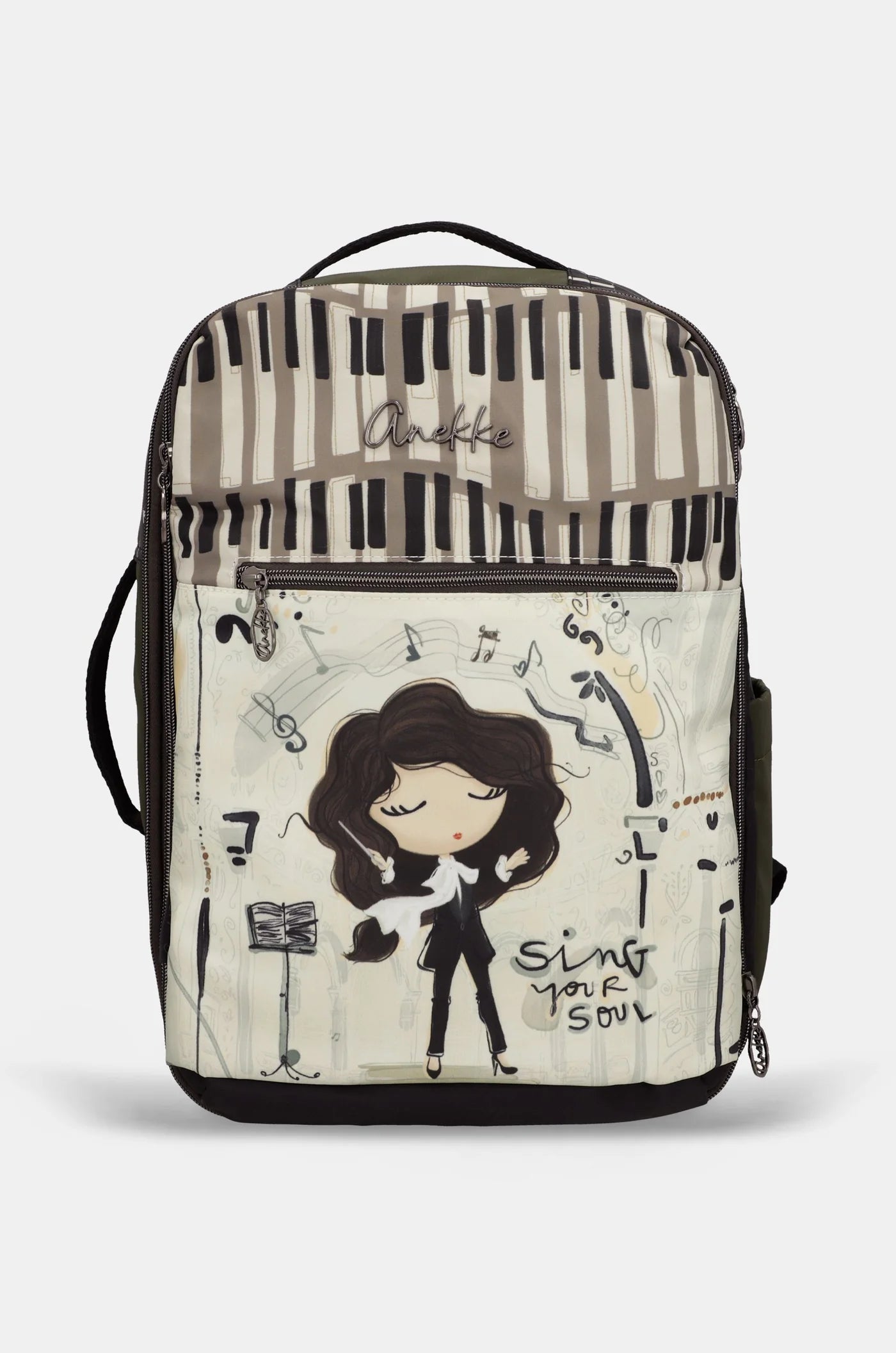 Sac à Dos de Voyage Textile Anekke