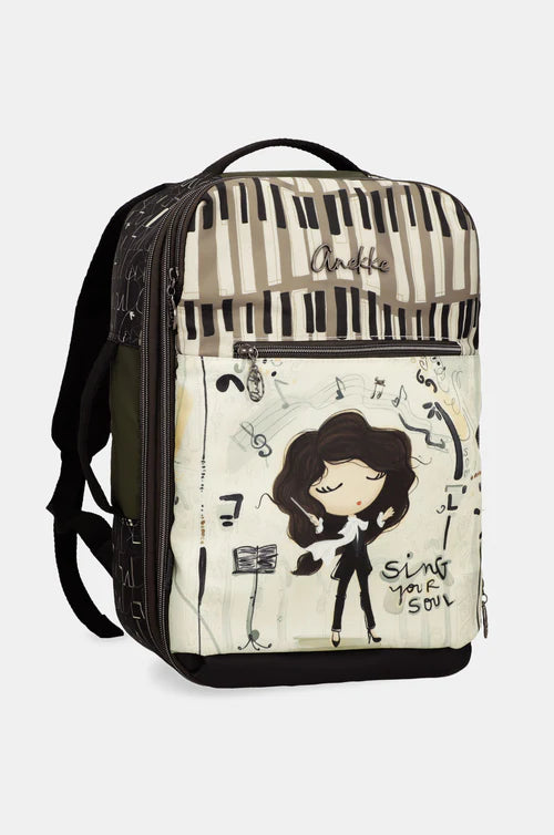 Sac à Dos de Voyage Textile Anekke