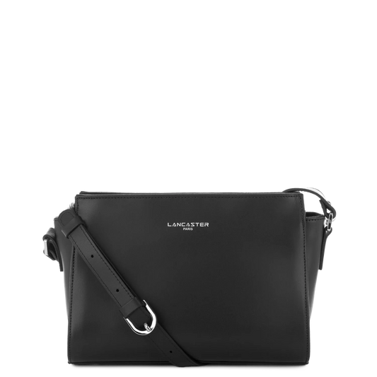 Sac Porte-Travers Smooth Noir – Lancaster Paris