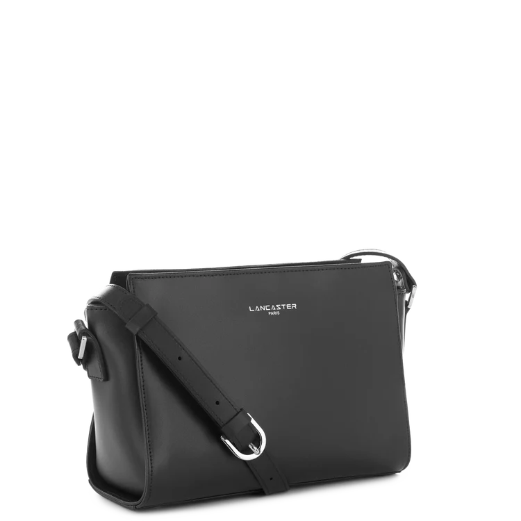 Sac Porte-Travers Smooth Noir – Lancaster Paris