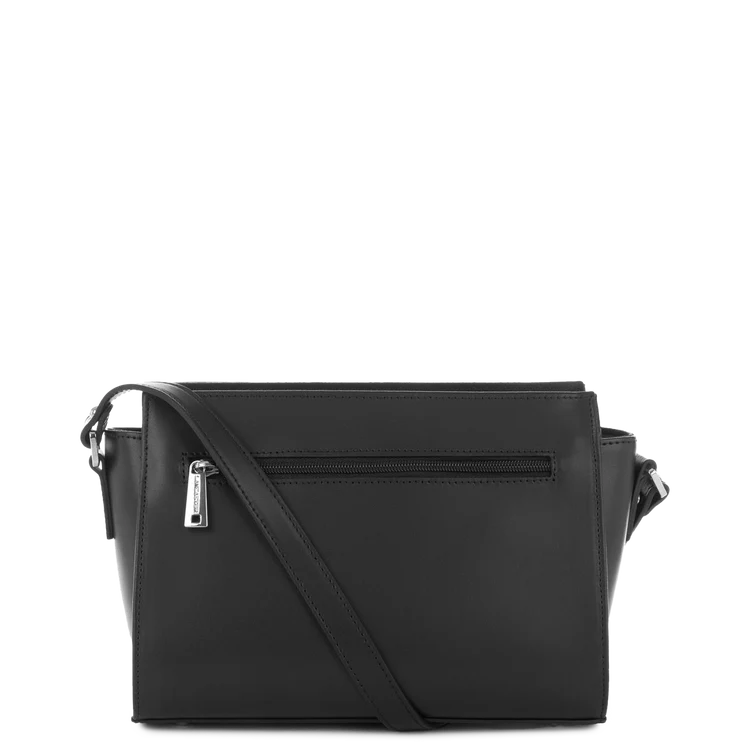 Sac Porte-Travers Smooth Noir – Lancaster Paris