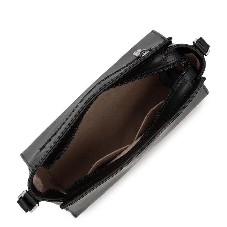 Sac Porte-Travers Smooth Noir – Lancaster Paris