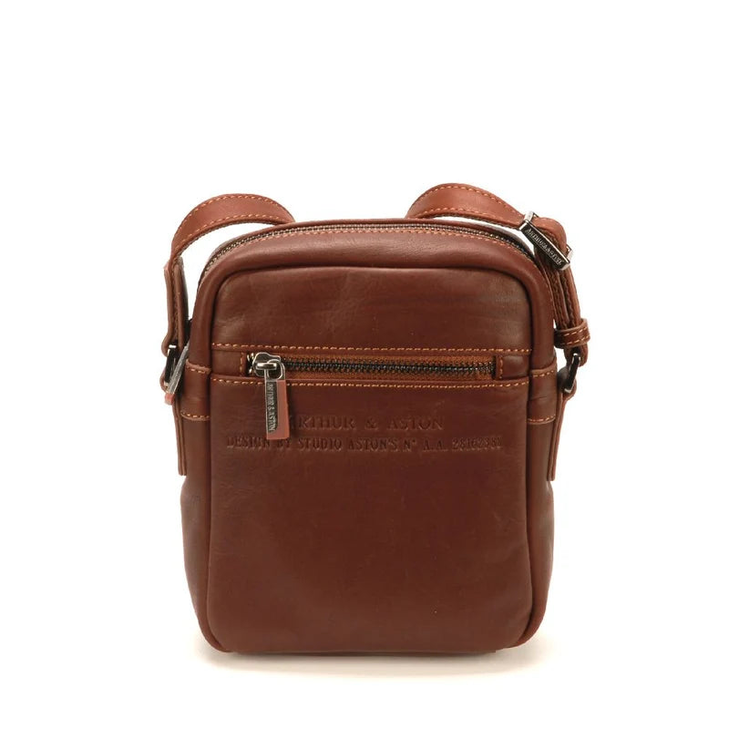 Vide-Poche Cuir Arthur & Aston Cognac – Réf. 1589-43