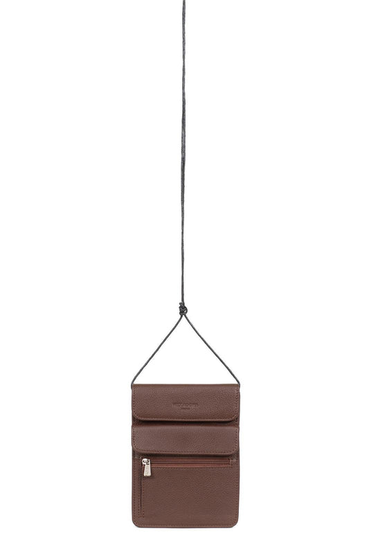 Pochette Ceinture Hexagona Chocolat