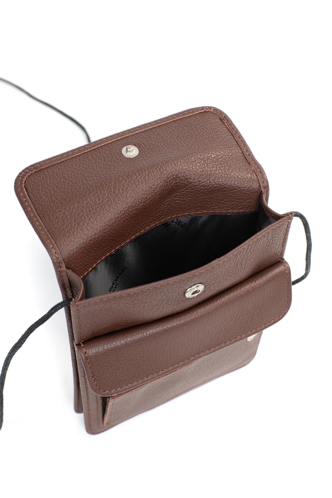 Pochette Ceinture Hexagona Chocolat