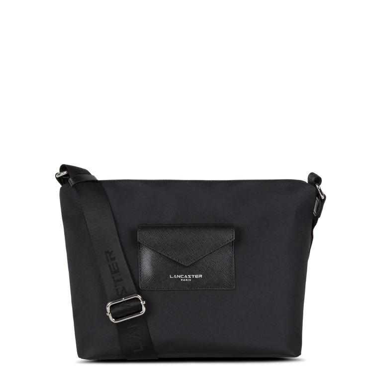 Sac Besace Zippé Smart KBA Noir – Lancaster Paris