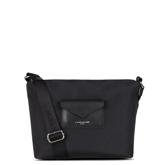 Sac Besace Zippé Smart KBA Noir – Lancaster Paris