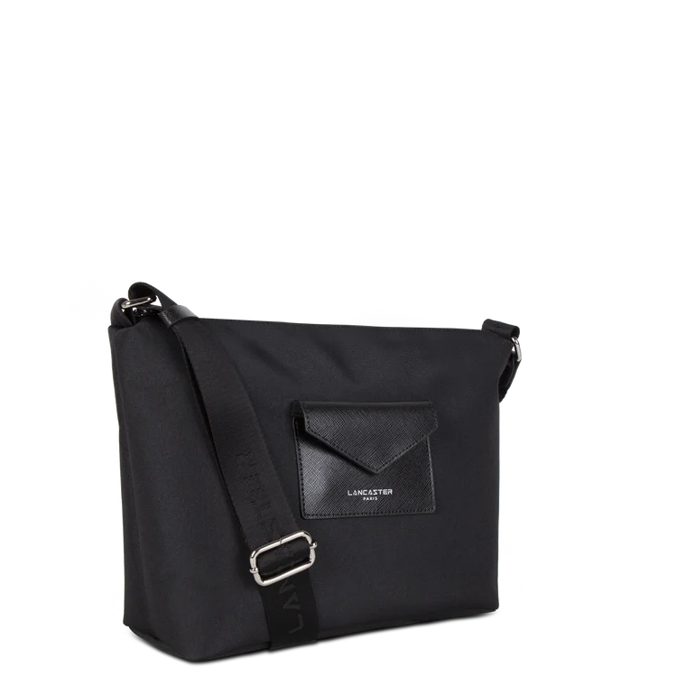 Sac Besace Zippé Smart KBA Noir – Lancaster Paris