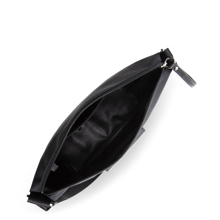 Sac Besace Zippé Smart KBA Noir – Lancaster Paris