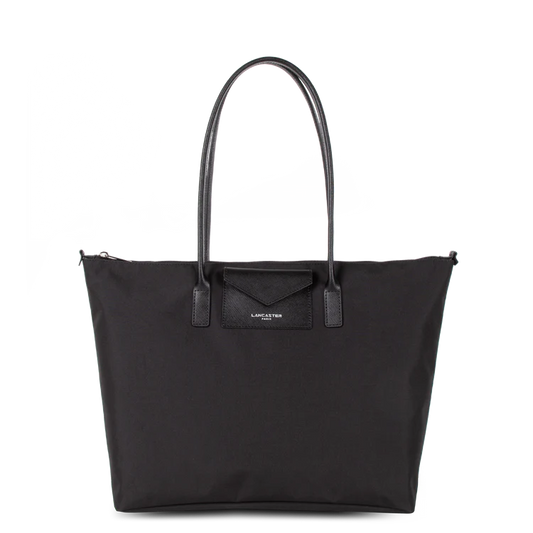 Sac Cabas Épaule Zippé L Smart KBA Noir – Lancaster Paris
