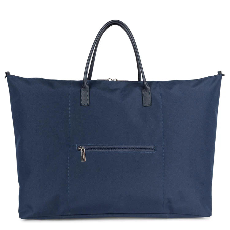 Sac 24h Toile Enduite Smart KBA Bleu Foncé – Lancaster Paris