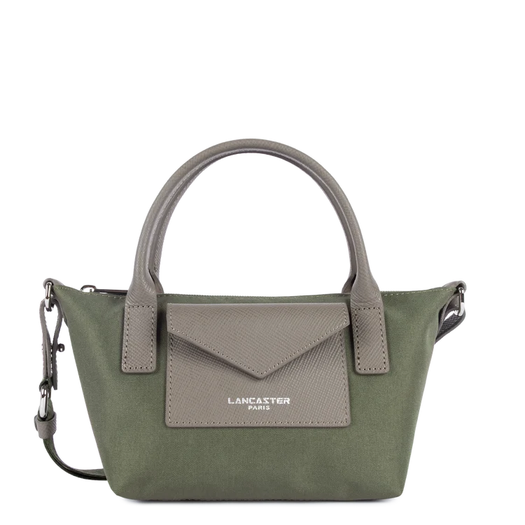 Sac Porté-Main Mini Smart KBA Kaki Taupe – Lancaster Paris