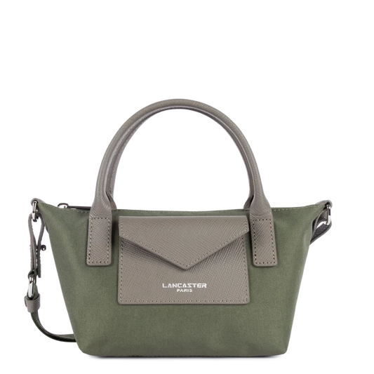 Sac Porté-Main Mini Smart KBA Kaki Taupe – Lancaster Paris