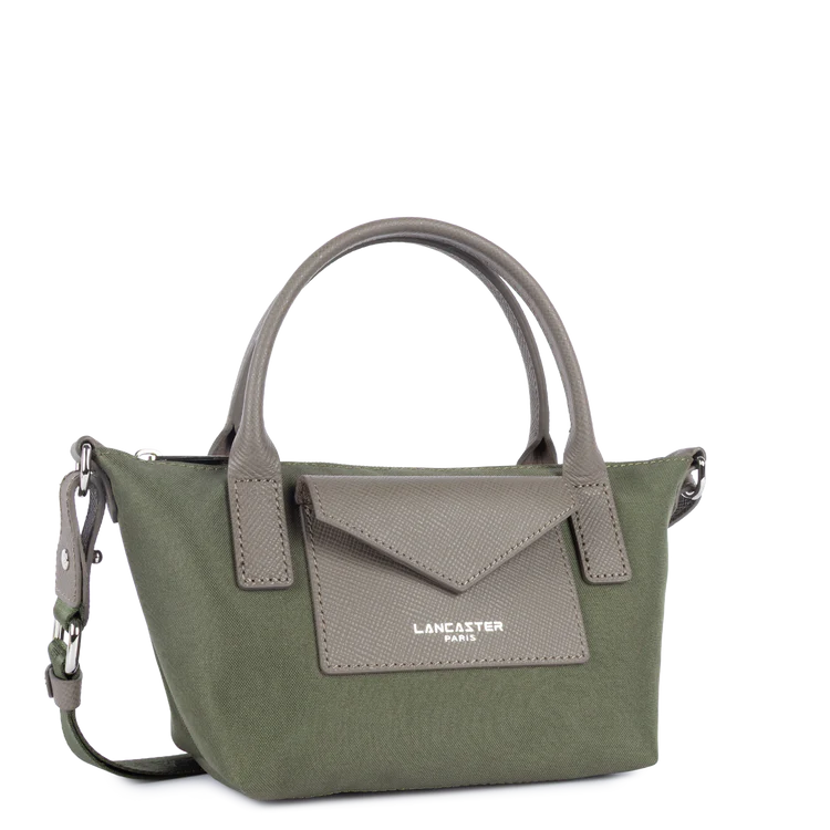 Sac Porté-Main Mini Smart KBA Kaki Taupe – Lancaster Paris