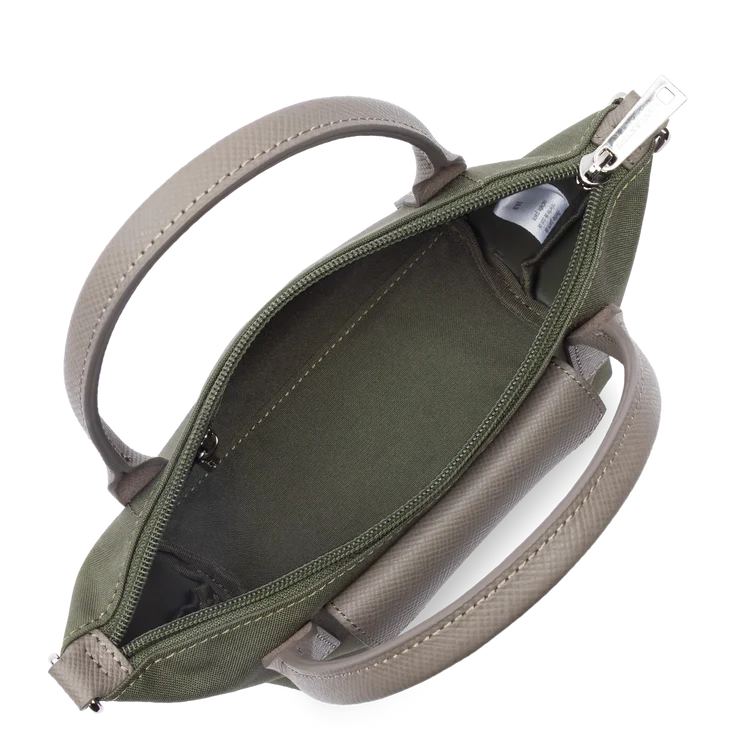 Sac Porté-Main Mini Smart KBA Kaki Taupe – Lancaster Paris