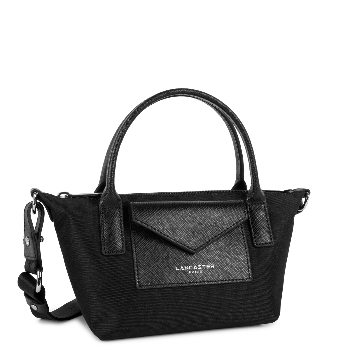 Sac Porté Main Mini Smart KBA Noir – Lancaster Paris