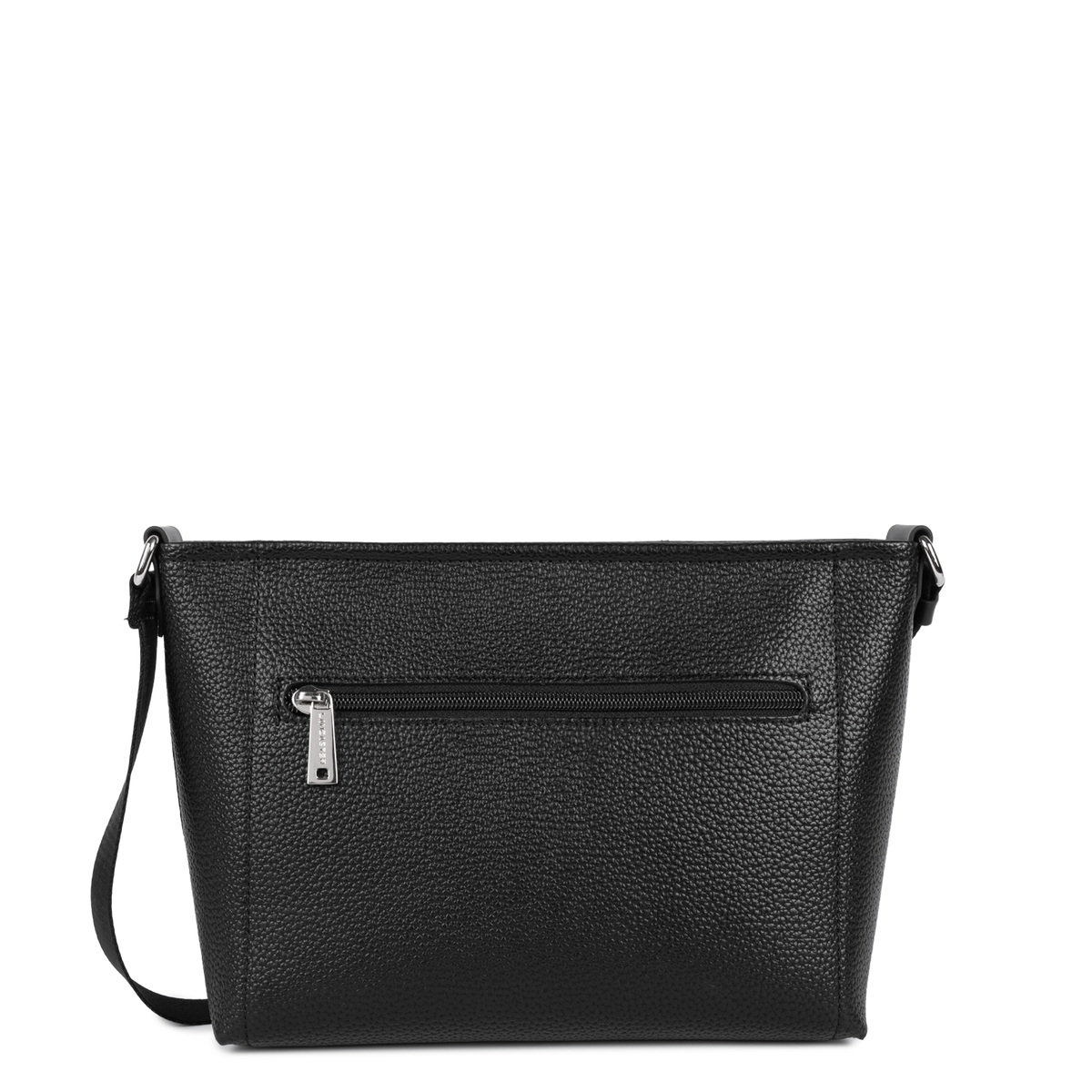 Sac Trotteur Zippé Maya Double Noir – Lancaster Paris