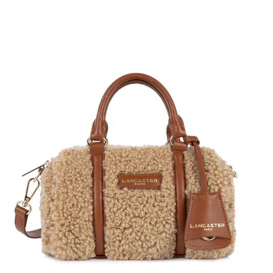Sac Polochon Zippé – Moumoute Cognac – Lancaster Paris