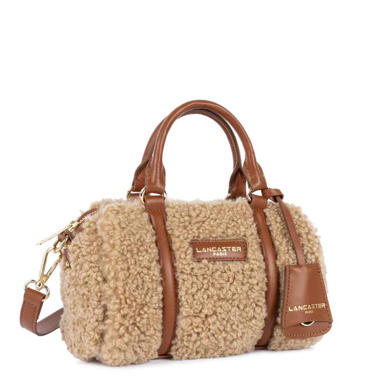 Sac Polochon Zippé – Moumoute Cognac – Lancaster Paris