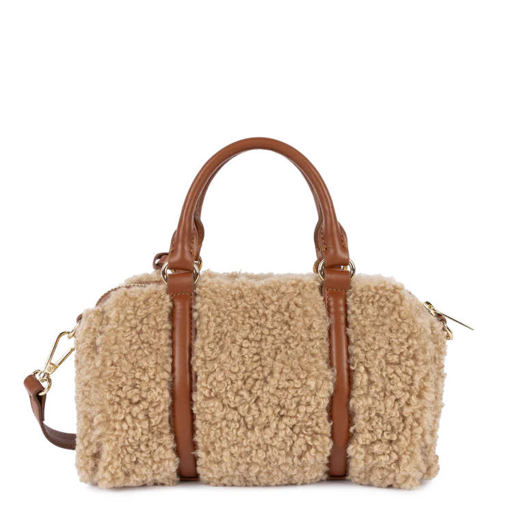 Sac Polochon Zippé – Moumoute Cognac – Lancaster Paris