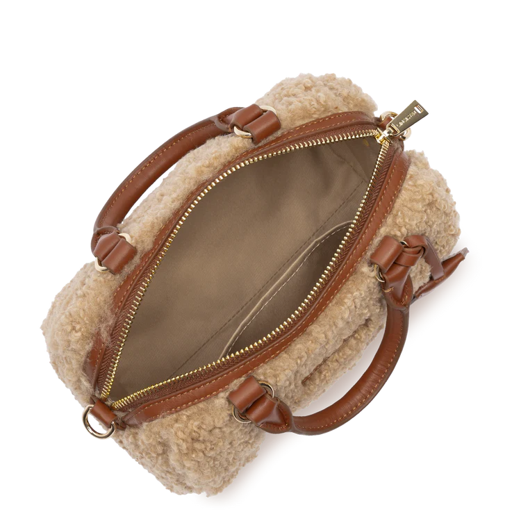 Sac Polochon Zippé – Moumoute Cognac – Lancaster Paris