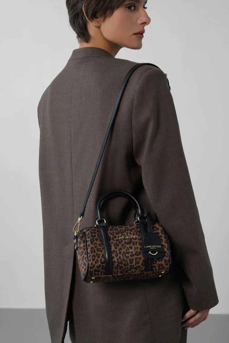 Sac Polochon Jungle Léopard – Lancaster Paris
