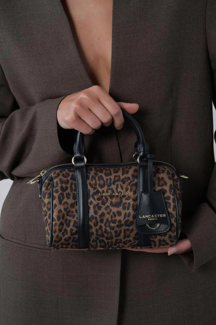 Sac Polochon Jungle Léopard – Lancaster Paris