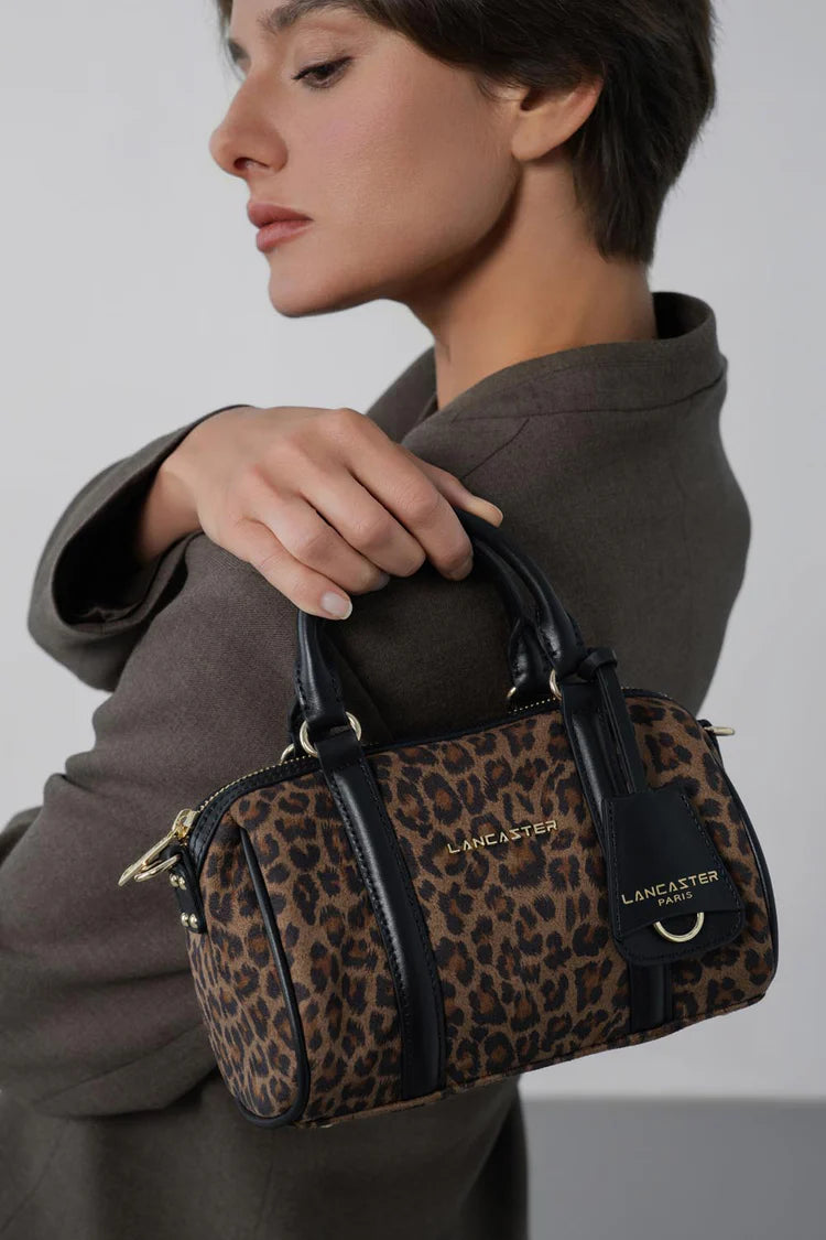 Sac Polochon Jungle Léopard – Lancaster Paris