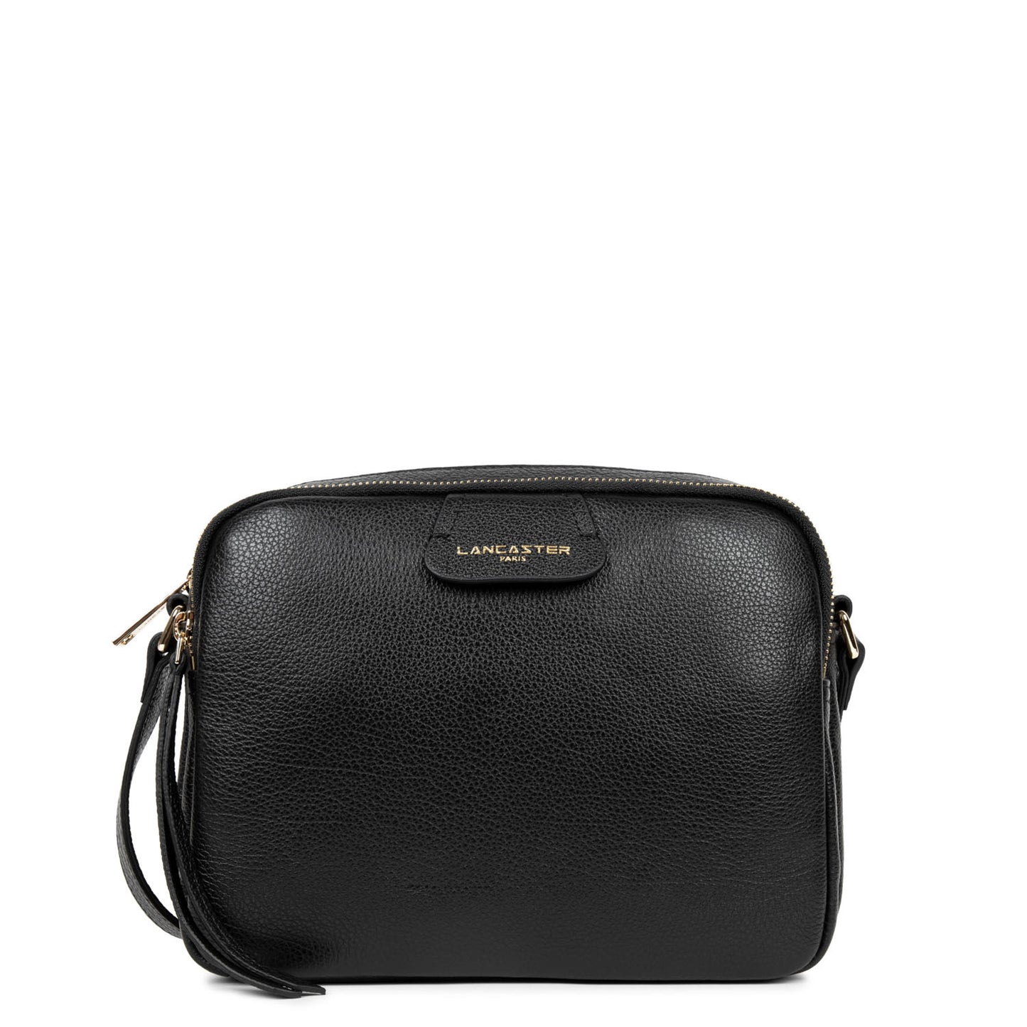 Sac Trotteur Zippé Dune Noir M – Lancaster Paris
