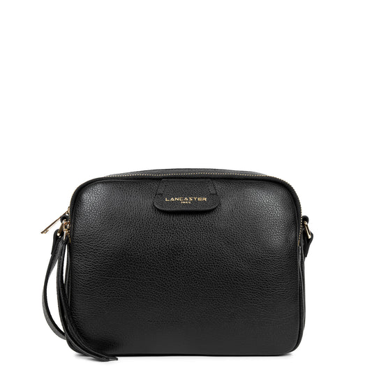 Sac Trotteur Zippé Dune Noir M – Lancaster Paris