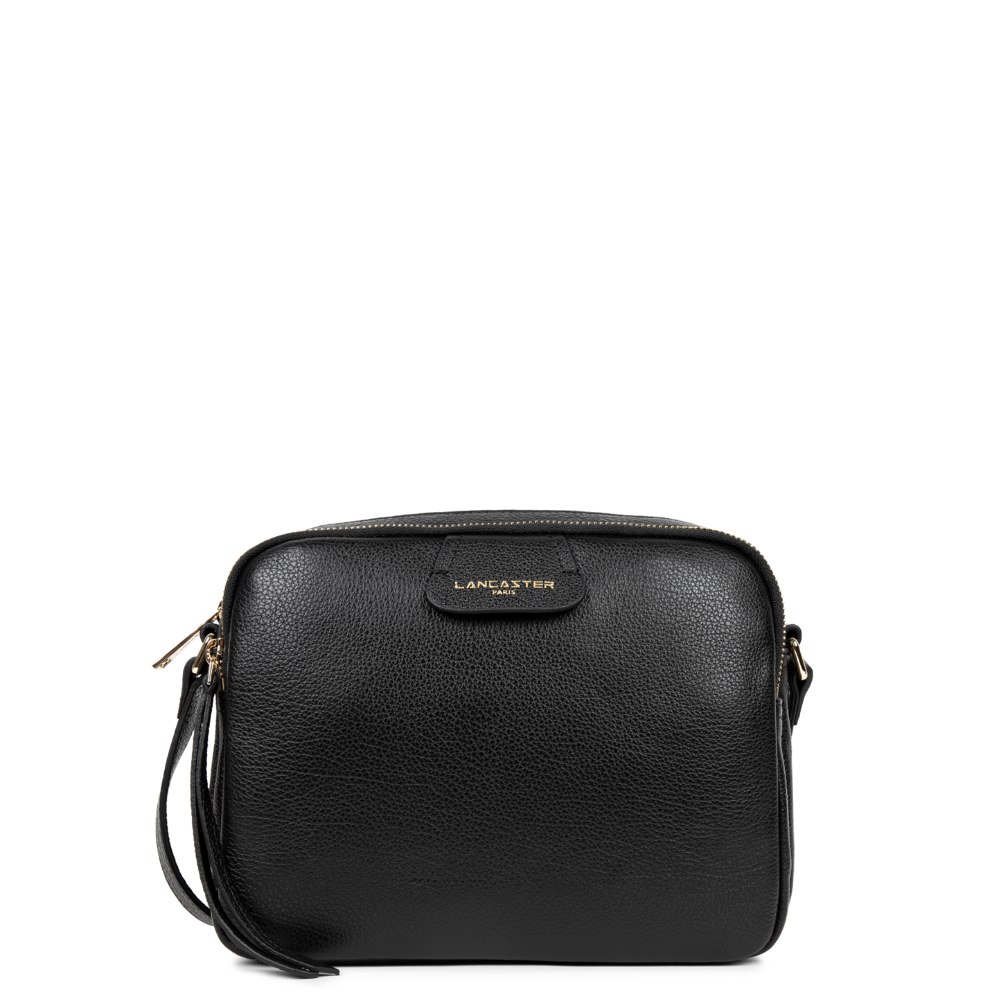 Sac Trotteur Zippé Dune Noir M – Lancaster Paris