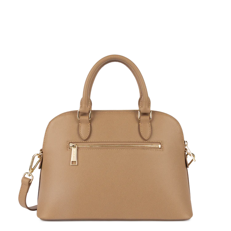 Sac Demi-Lune Zippé Sierra JIA Sable M – Lancaster Paris