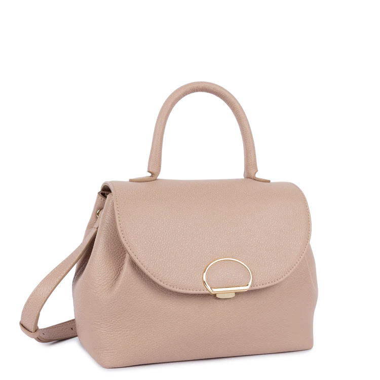 Sac Porte-Mains à Rabat Milano PIA Nude M – Lancaster Paris