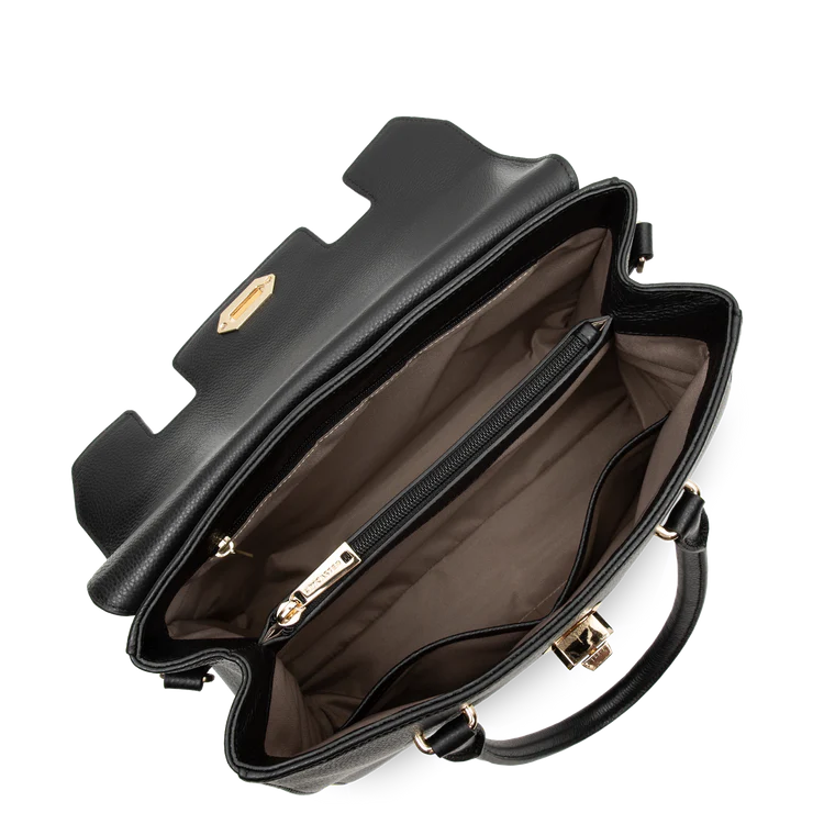 Sac à Main à Rabat Milano Cosmos Noir L – Lancaster Paris