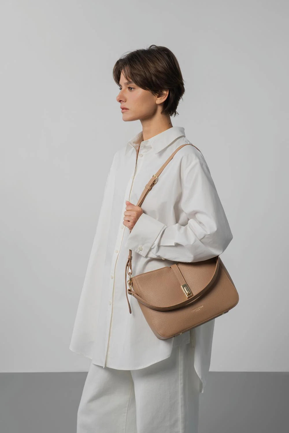 Sac Trotteur Milano Horizon Sable L – Lancaster Paris