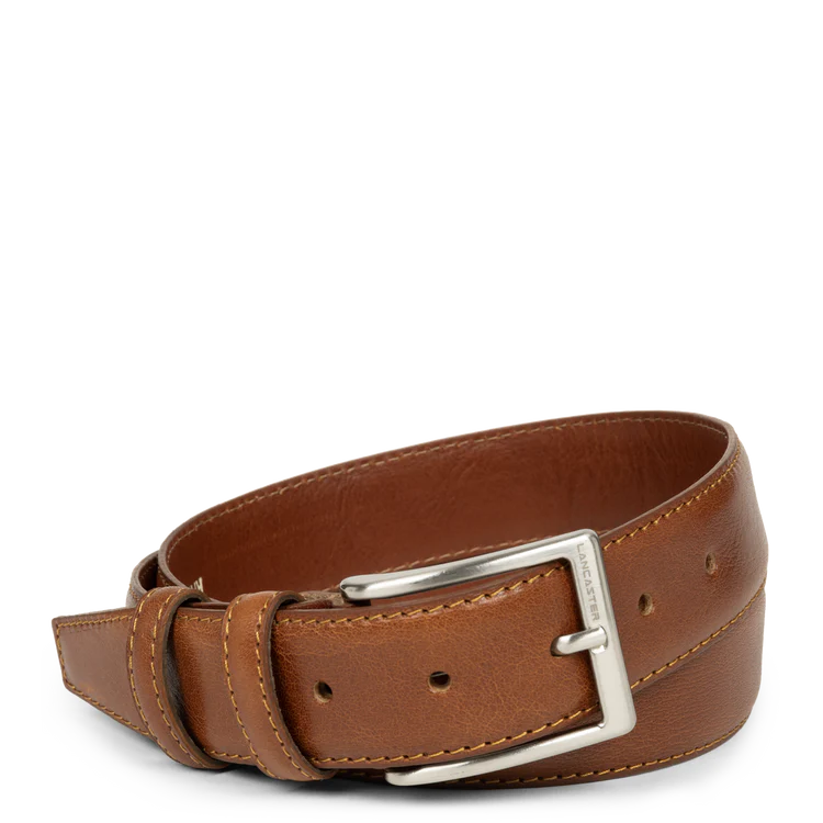 Ceinture Cuir Soft Camel 115 cm – Lancaster Paris