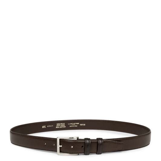Ceinture Cuir Soft Marron 115 cm – Lancaster Paris