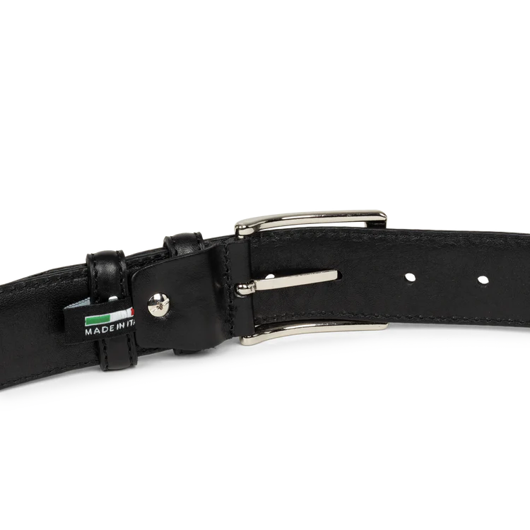 Ceinture Cuir Soft Noir 115 cm – Lancaster Paris